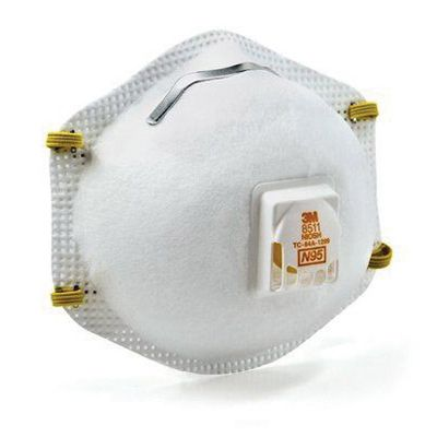 3M Molded Cup Particulate Respirator BX 10