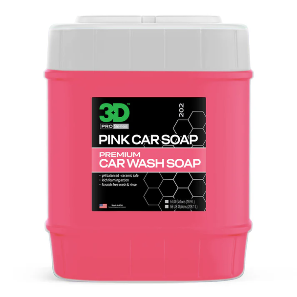 PINK CAR SOAP 5 GALLON
