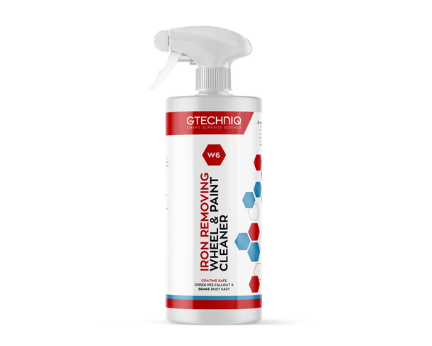 W6 Iron Removing Wheel & Paint Cleaner 500ML