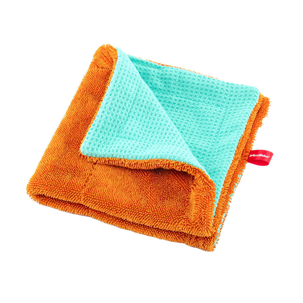 Maxshine 1000GSM 16x16" Twisted Loop & Waffle Weave Colorful Cleaning Towel