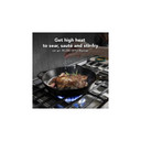 Kitchenaid® Gas-on-Metal Cooktop with 5 Versatile Burners and Edge-to-Edge Cast-Iron Grates KCGK330SSS