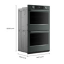 Kitchenaid® 30-inch Smart Electric Double Wall Oven with Intelligent Cooking Camera - Juniper KOED930SJP
