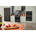 Kitchenaid® 30-inch Smart Electric Double Wall Oven with Intelligent Cooking Camera - Black Ore KOED930SBE