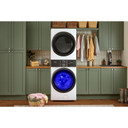 Whirlpool® Smart ENERGY STAR® Front Load Laundry Tower 5.2 cu. ft. IEC Washer & 7.4 cu. ft. Electric Dryer with UV Clean Technology and FreshFlow™ Vent System YWEF5727TW