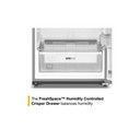 Whirlpool® 28-inch Wide Top Freezer Refrigerator with Total Coverage Cooling- 18.0 Cu. Ft. WRTX5118TZ