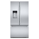 Jennair® RISE™ 36” Counter-Depth French Door Refrigerator with External Dispenser JFFCCE72SL