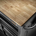 Gladiator® Premier 41 inch (104.1 cm) 9-drawer Mobile Tool Workbench with Solid Wood Top GAMT41HWJG