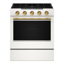 Kitchenaid® 5.0 Cu. Ft. Smart Slide-in Gas Range with Convection Cooking Modes and 2-in-1 Burner KSGS530SPL