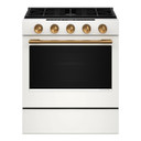 Kitchenaid® 5.0 Cu. Ft. Smart Slide-in Gas Range with Convection Cooking Modes and 2-in-1 Burner KSGS530SPL