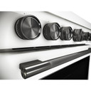 Kitchenaid® 36-Inch 6 Burner Commercial-Style Dual Fuel Range with No Preheat Air Fry Mode KFDS936SPL