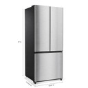 Amana® 33-Inch Wide Counter Depth French Door Refrigerator —18 Cu. Ft. ARFC3133TZ