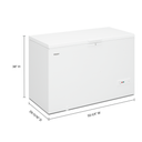 Whirlpool® 16 Cu. Ft. Convertible Chest Freezer with 3 Storage Levels WZC5216LW