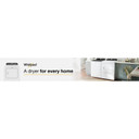 7.0 Cu. Ft. Whirlpool® Top Load Gas Dryer with Moisture Sensor WGD6150PW