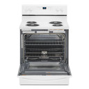 4.8 cu. ft. Whirlpool® electric range with Keep Warm setting YWFC315S0JW