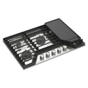 Whirlpool® 30-inch Gas Cooktop with 2-in-1 Hinged Grate to Griddle WCGK7530PS Whirlpool® 30-inch Gas Cooktop with 2-in-1 Hinged Grate to Griddle WCGK7530PS