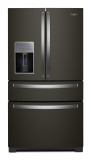 Whirlpool® 36-inch Wide 4 Door Refrigerator with Prep & Store Bins - 26 Cu. Ft. WRMF7736PV