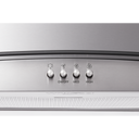 Whirlpool® 36 Curved Glass Wall Mount Range Hood WVW51UC6LS