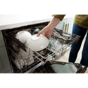 Whirlpool® Fingerprint Resistant Quiet Dishwasher with 3rd Rack & Large Capacity WDTA80SAKZ