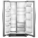 Whirlpool® 36-inch Wide Side-by-Side Refrigerator - 25 cu. ft. WRS315SNHM