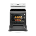 5.3 cu. ft. Whirlpool® electric range with Frozen Bake™ technology. YWFE505W0JW