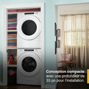 Whirlpool® 5.0 cu.ft I.E.C. Closet-Depth Front Load Washer with Intuitive Controls WFW560CHW