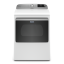 Maytag® Smart Top Load Electric Dryer with Extra Power Button - 7.4 cu. ft. YMED6230HW
