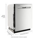 Maytag® Top control dishwasher with Dual Power Filtration MDB7959SKZ