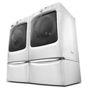 Maytag® 15.5" (39.4 cm) Pedestal for Front Load Washer and Dryer with Storage XHPC155XW