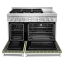 KitchenAid® 48'' Smart Commercial-Style Gas Range with Griddle KFGC558JAV