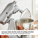 Stainless Steel Pastry Beater for KitchenAid® Tilt Head Stand Mixers KSMPB5SS