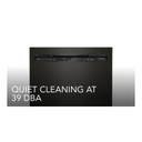 Kitchenaid® 39 dBA Dishwasher in PrintShield™ Finish with Third Level Utensil Rack KDFE204KBS