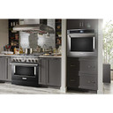 KitchenAid® 36'' Smart Commercial-Style Gas Range with 6 Burners KFGC506JBK