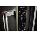 Kitchenaid® 23.8 cu. ft. 36" Counter-Depth French Door Platinum Interior Refrigerator with PrintShield™ Finish KRFC704FBS