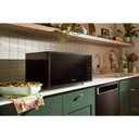 Kitchenaid® 23.8 cu. ft. 36" Counter-Depth French Door Platinum Interior Refrigerator with PrintShield™ Finish KRFC704FBS