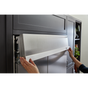 Kitchenaid® 25.5 Cu Ft. 42 Built-In Side-by-Side Refrigerator with PrintShield™ Finish KBSN702MBS