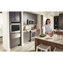 Kitchenaid® 30 Single Wall Oven with Even-Heat™ True Convection KOSE500ESS