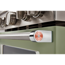 KitchenAid® 30'' Smart Commercial-Style Gas Range with 4 Burners KFGC500JAV