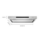 Kitchenaid® 30" Low Profile Under-Cabinet Ventilation Hood KVUB400GSS
