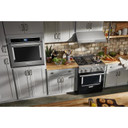 Kitchenaid® 30" 585 CFM Motor Class Commercial-Style Under-Cabinet Range Hood System KVUC600KSS