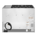 KitchenAid® 48'' Smart Commercial-Style Dual Fuel Range with Griddle KFDC558JMB