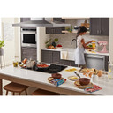 Kitchenaid® 36" Island-Mount, 3-Speed Canopy Hood KVIB606DSS