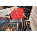 Kitchenaid® 44 dBA Dishwasher in PrintShield™ Finish with FreeFlex™ Third Rack KDPM604KBS