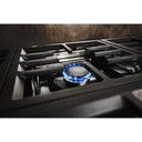 KitchenAid® 48'' Smart Commercial-Style Dual Fuel Range with Griddle KFDC558JAV