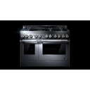 Jennair® 48" RISE™ Gas Professional-Style Range with Infrared Grill JGRP648HL
