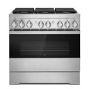Jennair® 36" NOIR™ Dual-Fuel Professional-Style Range JDRP436HM
