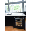 Jennair® NOIR™ 24 Built-In Undercounter Wine Cellar - RIght Swing JUWFR242HM