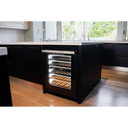 Jennair® NOIR™ 24 Built-In Undercounter Wine Cellar - RIght Swing JUWFR242HM