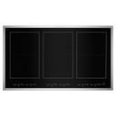 Jennair® 36" Lustre Stainless Induction Flex Cooktop JIC4736HS