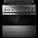 Jennair® 36" NOIR™ Gas Professional-Style Range JGRP436HM