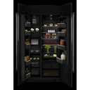 Jennair® Panel-Ready 42" Built-In Side-By-Side Refrigerator JBSFS42NMX